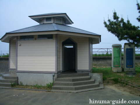 広浦公園キャンプ場の水洗トイレ